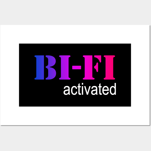 BIFI activated Wall Art by SapphoStore